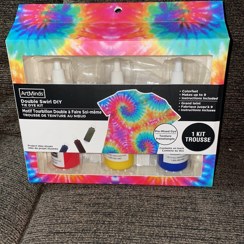 Lot of 2 Tie Dye Kits. New and Sealed